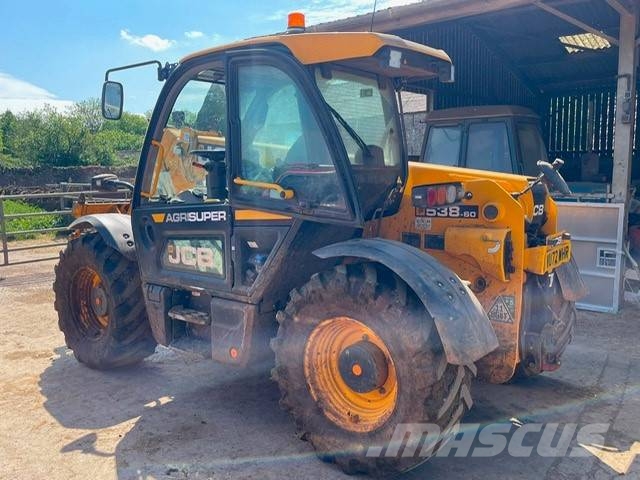 JCB 538-60 Teleskopiniai krautuvai žemės ūkiui