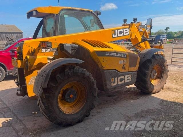 JCB 538-60 Teleskopiniai krautuvai žemės ūkiui