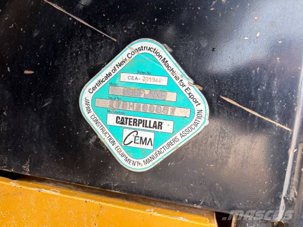 CAT 336 F LN XE Lánctalpas kotrók