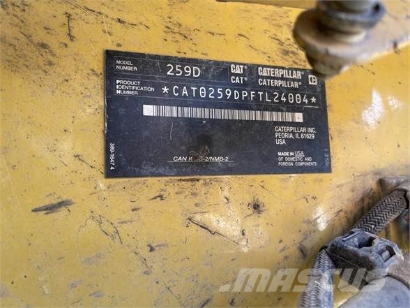 CAT 259D لوادر انزلاقية التوجيه