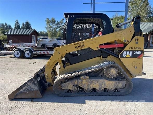 CAT 259D لوادر انزلاقية التوجيه