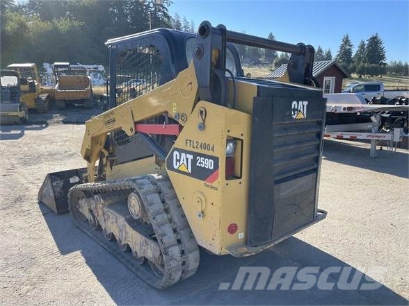 CAT 259D لوادر انزلاقية التوجيه
