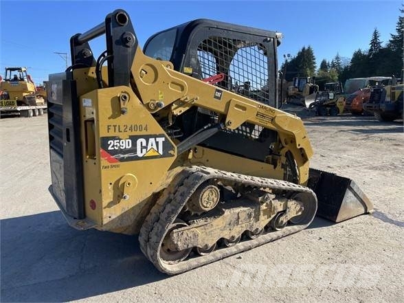 CAT 259D لوادر انزلاقية التوجيه