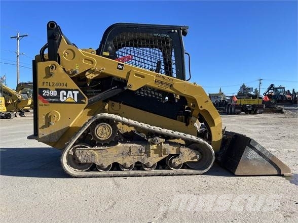 CAT 259D لوادر انزلاقية التوجيه