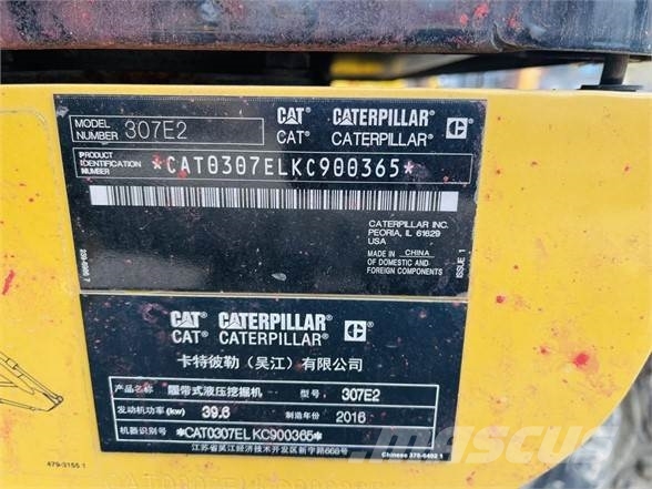 CAT 307E2 Escavadeiras de esteiras