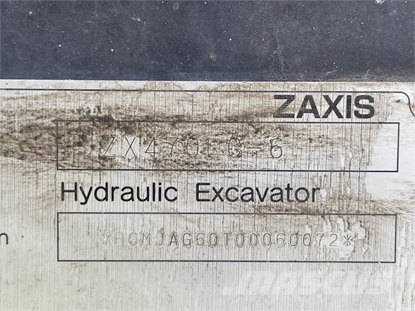 Hitachi ZX470 LC-6 Гусеничні екскаватори