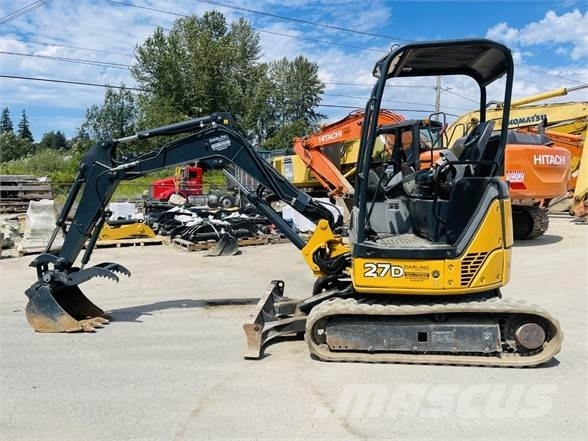 John Deere 27D Mini rýpadla < 7t