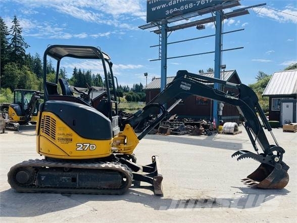 John Deere 27D Mini rýpadla < 7t
