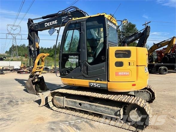 John Deere 75G Гусеничные экскаваторы