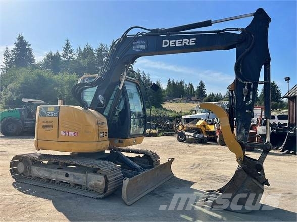 John Deere 75G Гусеничные экскаваторы