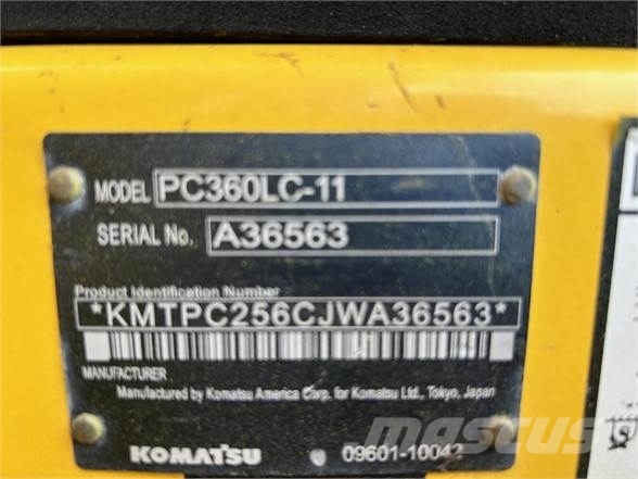 Komatsu PC360 LC-11 Paletli ekskavatörler
