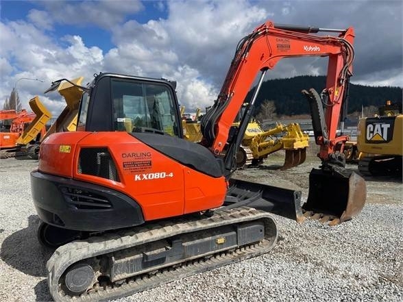 Kubota KX080-4 Roomikekskavaatorid