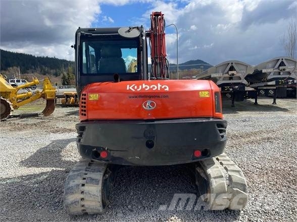 Kubota KX080-4 Roomikekskavaatorid