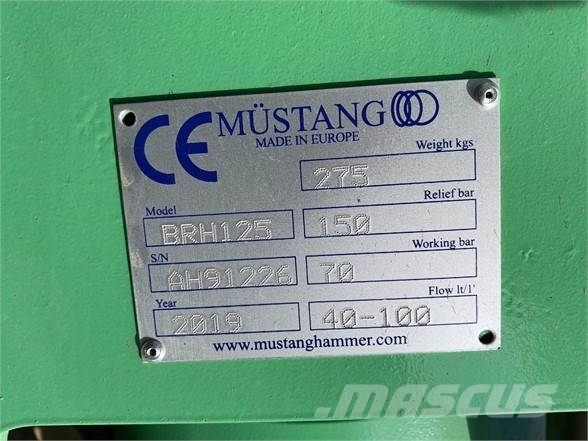 Mustang BRH125 Σφυριά / Σπαστήρες