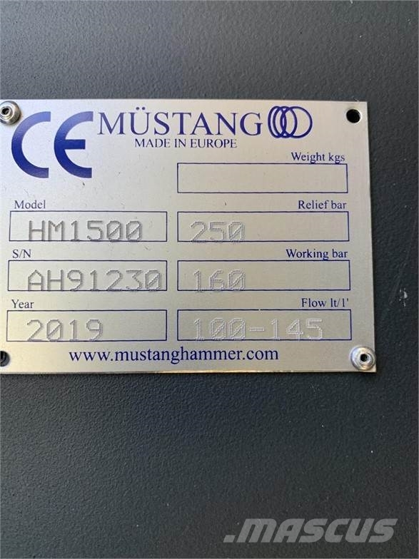 Mustang HM1500 Плуги