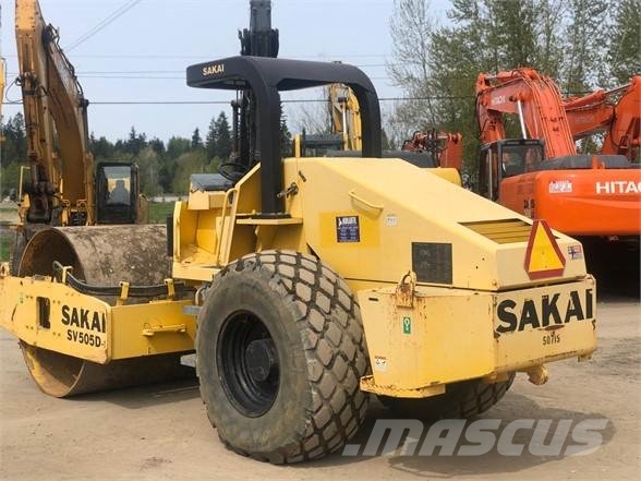 Sakai SV505 Enkelt tromle