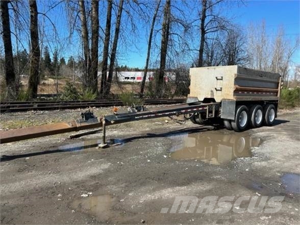 STURDYWELD 3-AXLE PUP Kiper poluprikolice