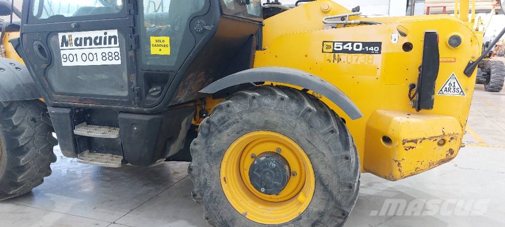 JCB 540V140 Teleskopiniai krautuvai žemės ūkiui