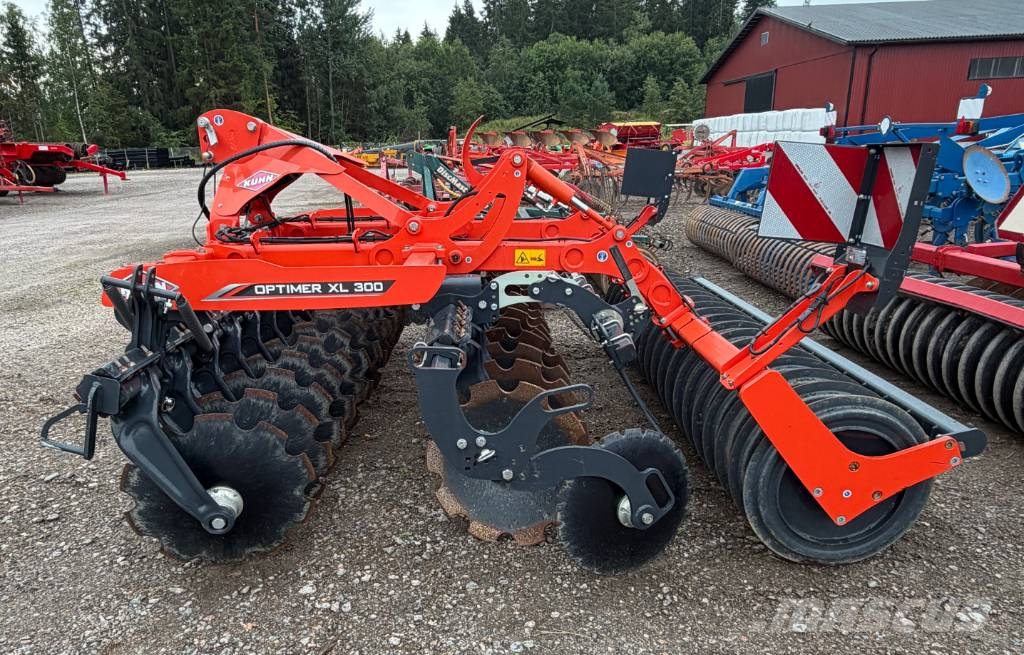 Kuhn Optimer XL300 T-liner Schijveneggen