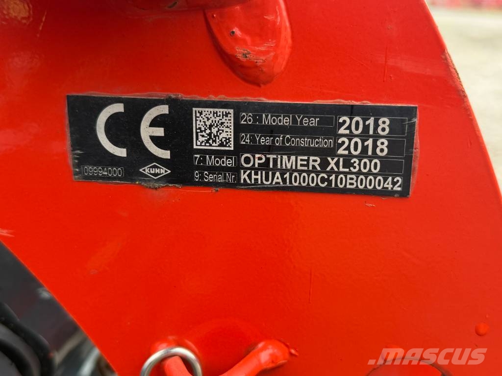 Kuhn Optimer XL300 T-liner Schijveneggen