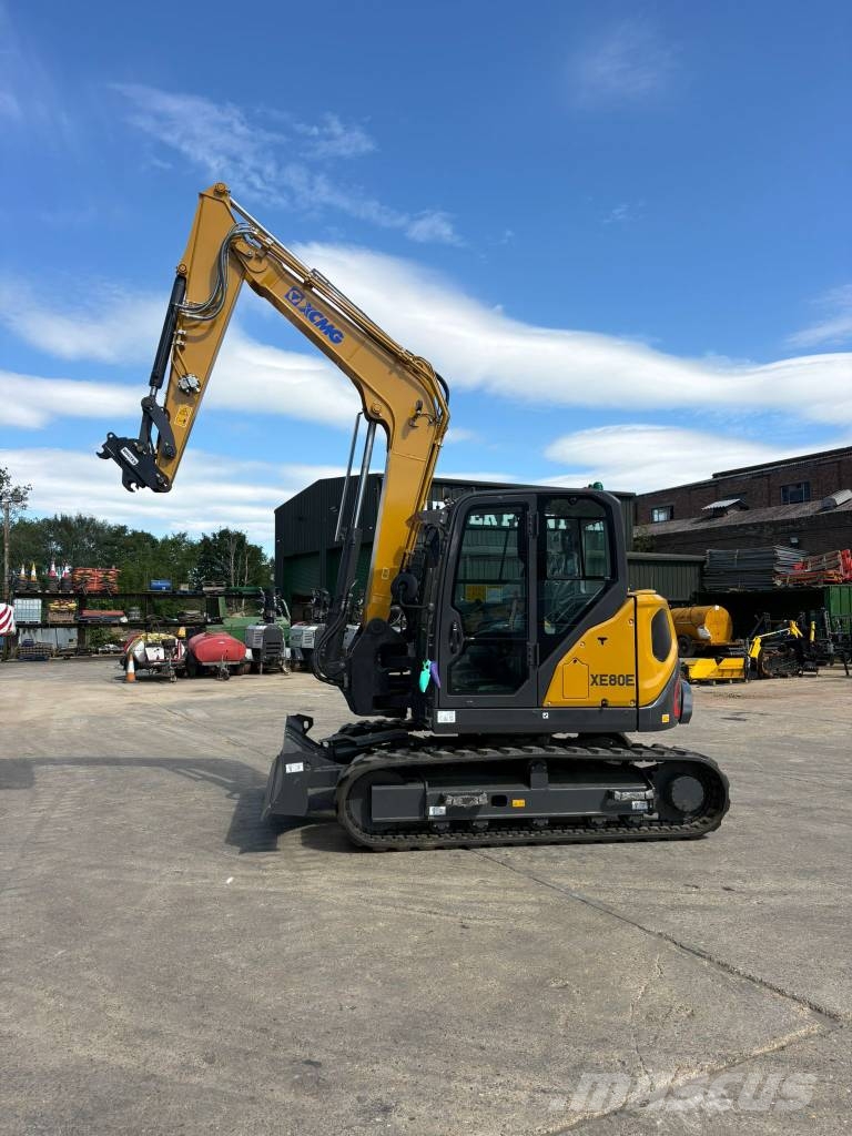 XCMG XE 80 E Vidutinės galios ekskavatoriai 7-12 t