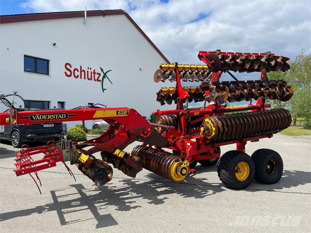 Väderstad Carrier CR 650 Scheibenegge + Crosscutter ディスクハロー