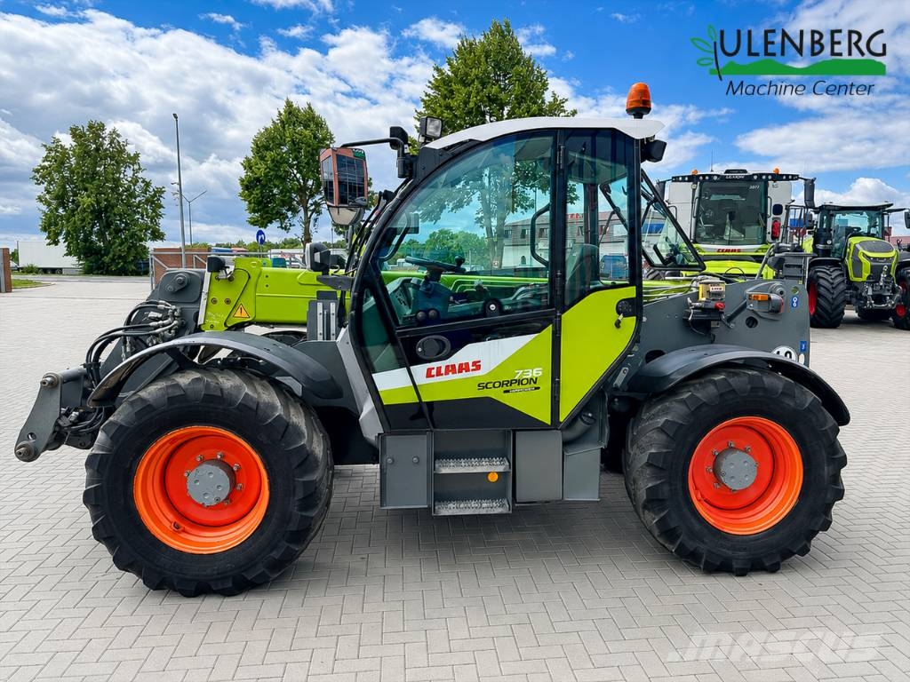 CLAAS Scorpion 736 Teleskopiniai krautuvai žemės ūkiui