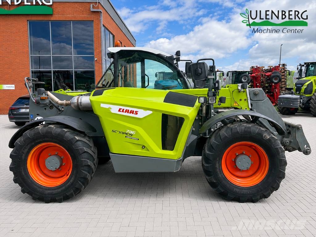 CLAAS Scorpion 736 Teleskopiniai krautuvai žemės ūkiui