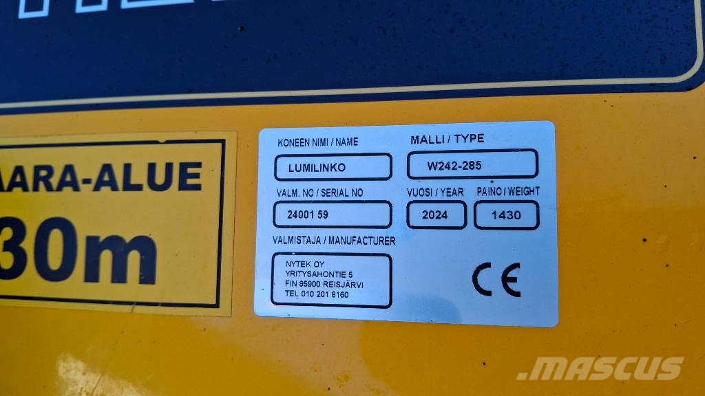 Wieska W285 Ammatti linko edullisesti Souffleuse à neige