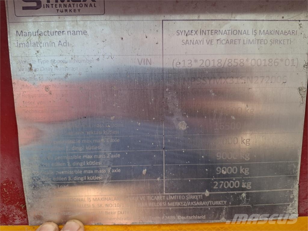 Symex Symx315 Tsistern poolhaagised