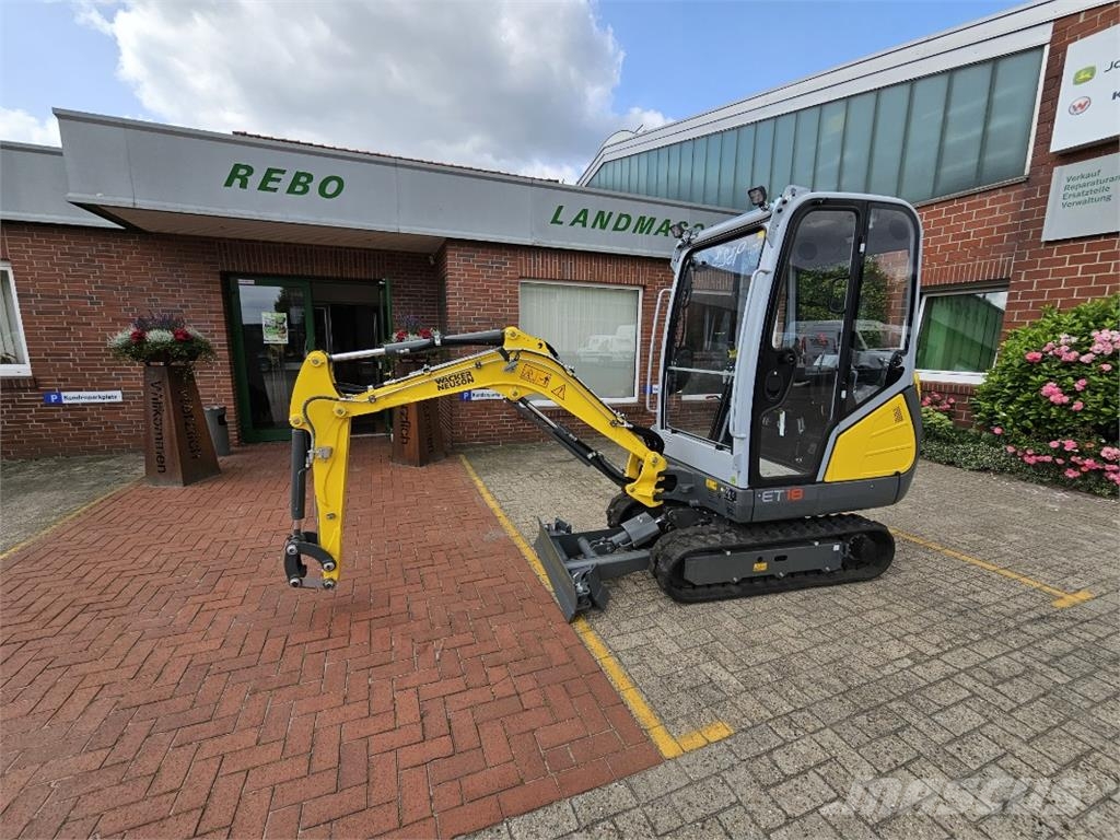 Wacker ET 18 Minigrävare < 7t