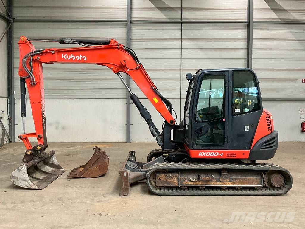 Kubota KX 080-4 Midi ekskavatörler 7 - 12 t