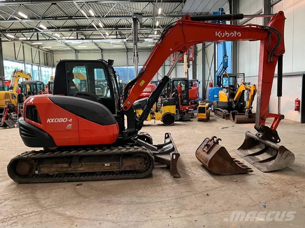 Kubota KX 080-4 Midi ekskavatörler 7 - 12 t