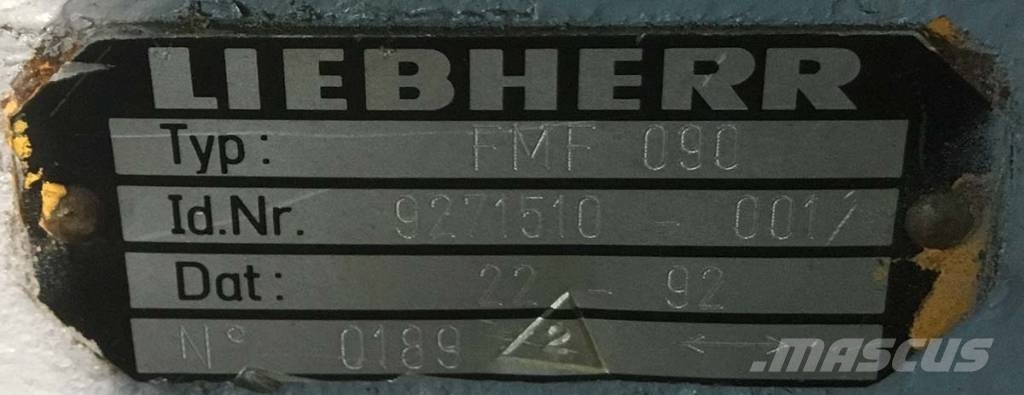 Liebherr FMF 090 Hidraulika