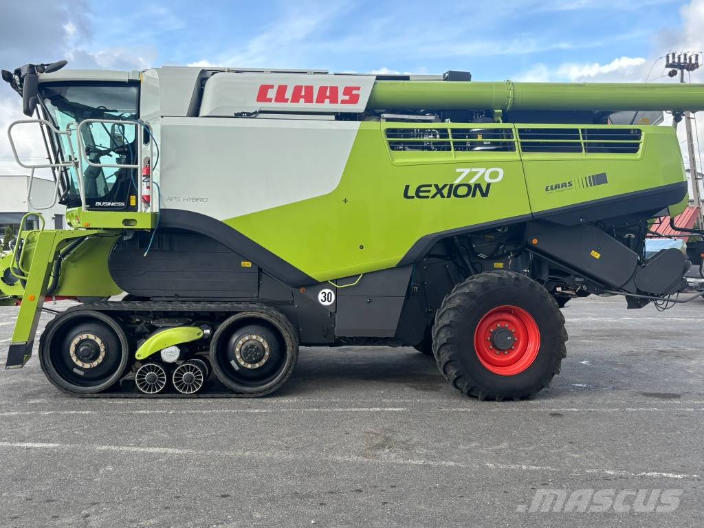 CLAAS Lexion 770 TerraTrac Kombajni