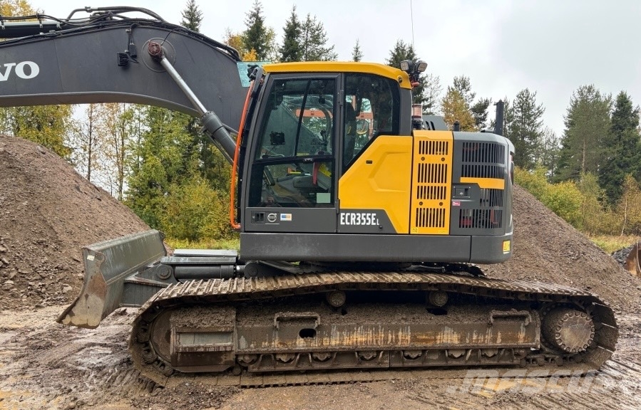 Volvo ECR 355 E / Pyörittäjä, Leica 3D, Tulossa! Vikšriniai ekskavatoriai