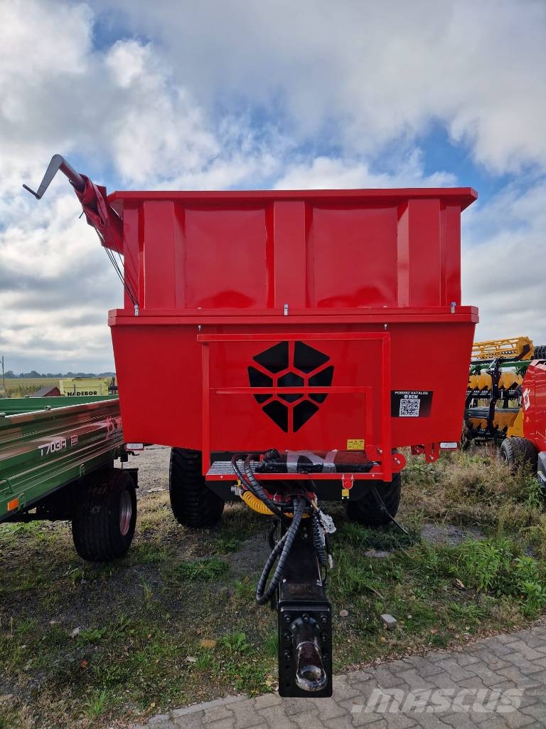 RCM CT2 HARDOX /Przyczepa skorupowa /monocoque trailer Sklápěcí přívěs