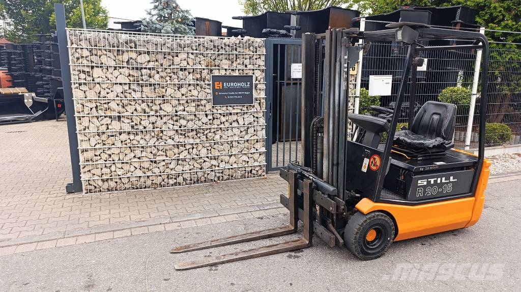 Still R 20-15 E-Stapler - 1.500 kg Nutzlast, Schutzdach Elektrostapler