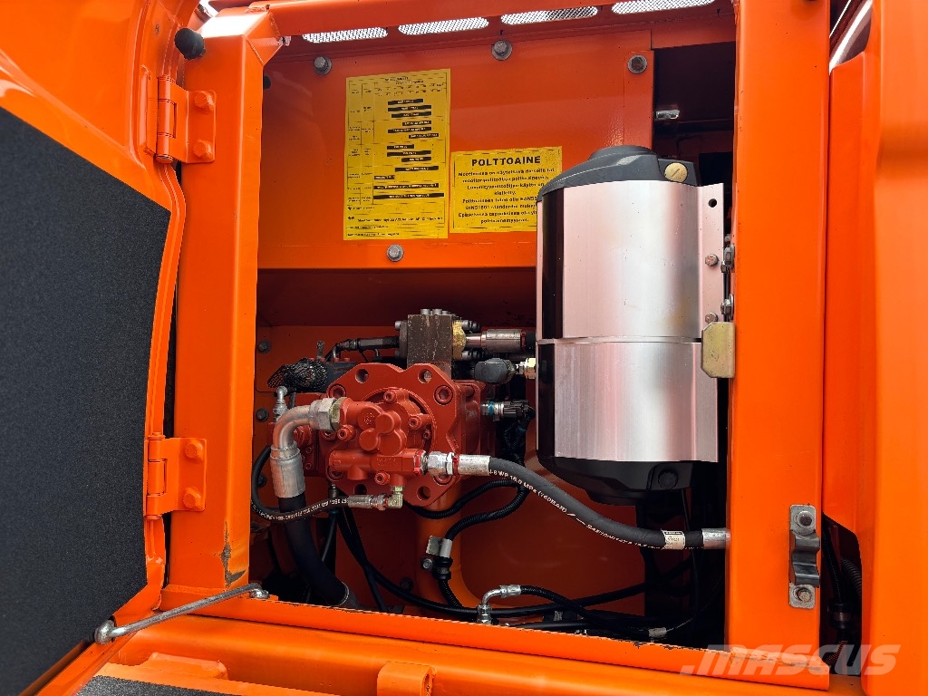 Doosan DX 160 LC / Metsämalli, Kallistaja, Rasvari Raupenbagger