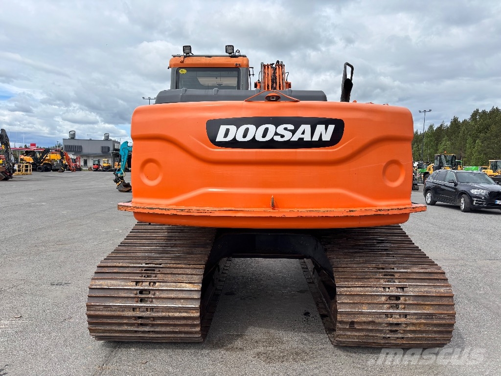 Doosan DX 160 LC / Myyty, Sold Kāpurķēžu ekskavatori