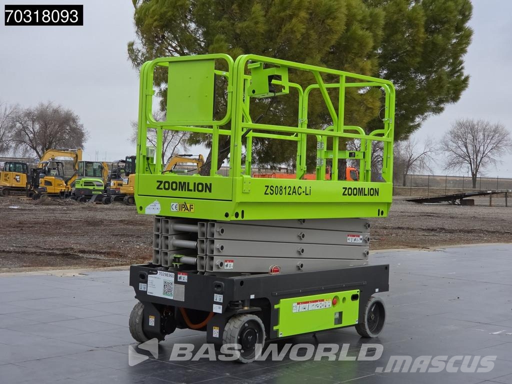Zoomlion ZS0812AC-Li 8 M - Garantía de fábrica - Certificad Ascenseurs de chantier