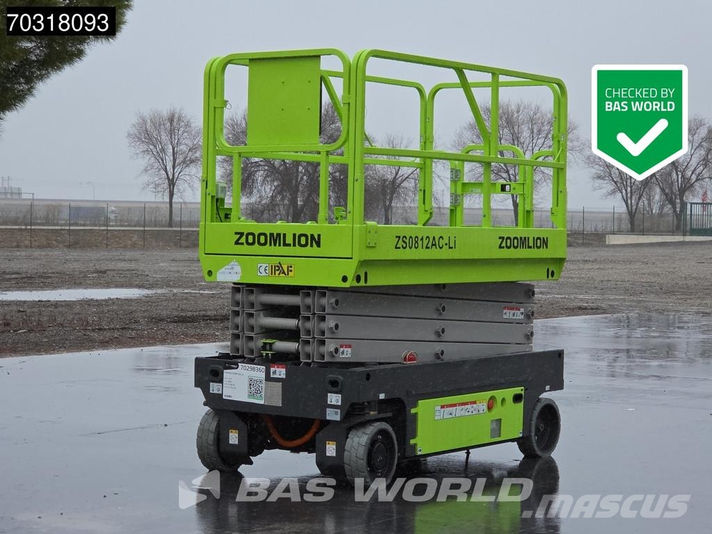 Zoomlion ZS0812AC-Li 8 M - Garantía de fábrica - Certificad رافعات الإنشاءات