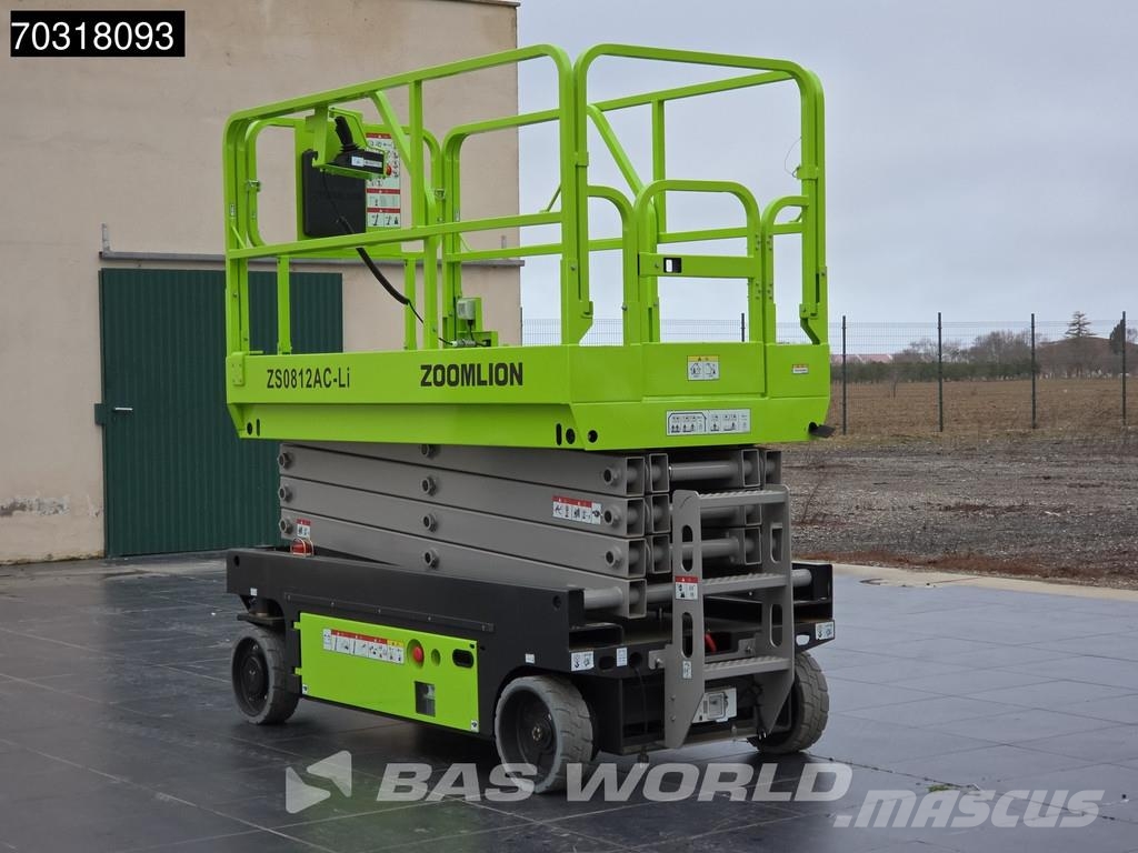 Zoomlion ZS0812AC-Li 8 M - Garantía de fábrica - Certificad رافعات الإنشاءات