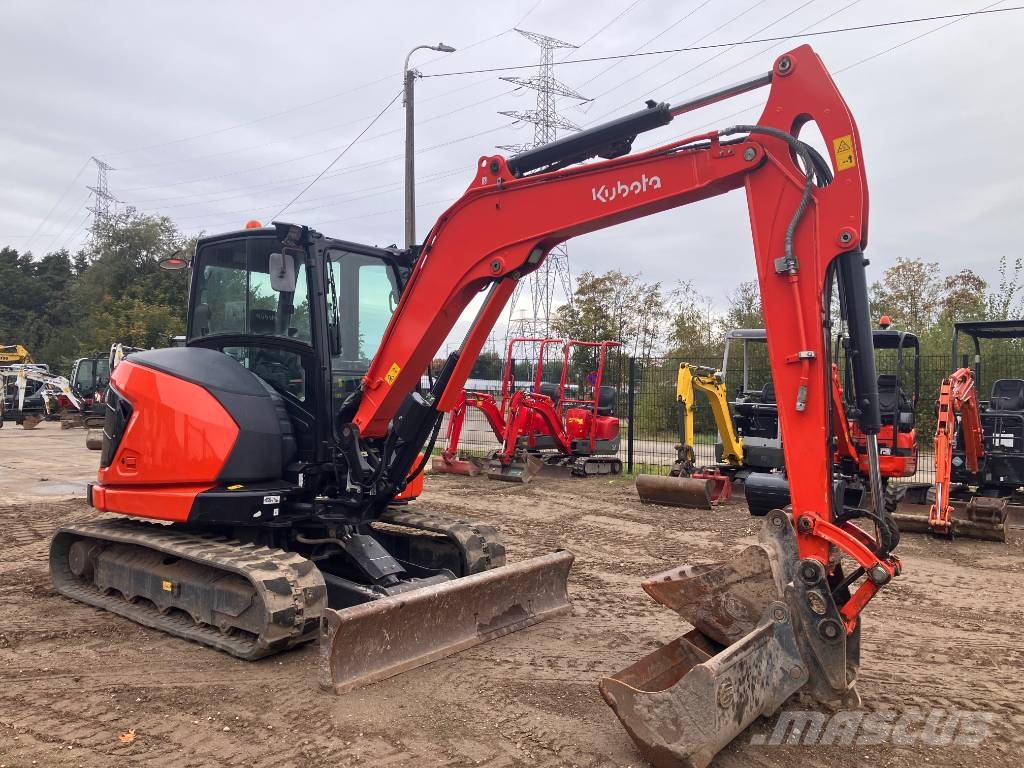 Kubota KX 060-5 حفارات صغيرة أقل من 7 طن (حفارات صغيرة)
