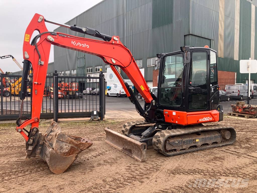 Kubota KX 060-5 حفارات صغيرة أقل من 7 طن (حفارات صغيرة)
