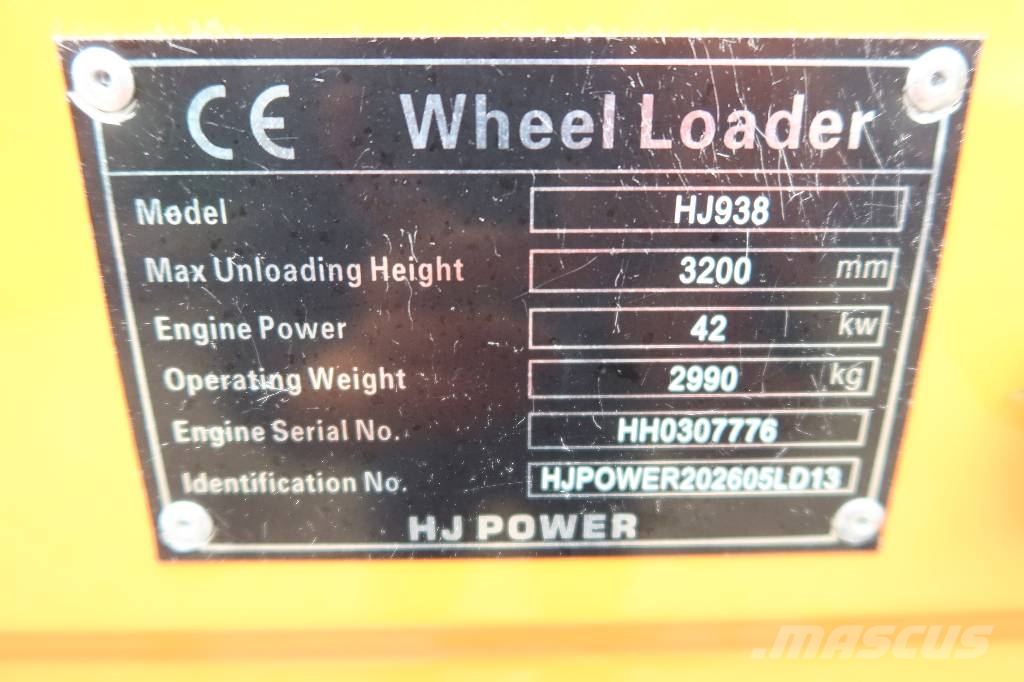 HJPOWER HJ938 Hjullastare