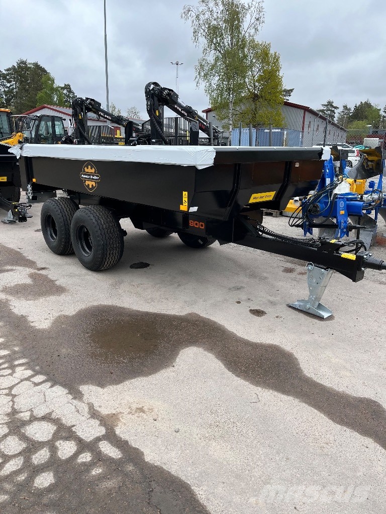 Palmse Trailer D900X Entreprenaddumper 9 Ton - Kampanj! Dump trailers