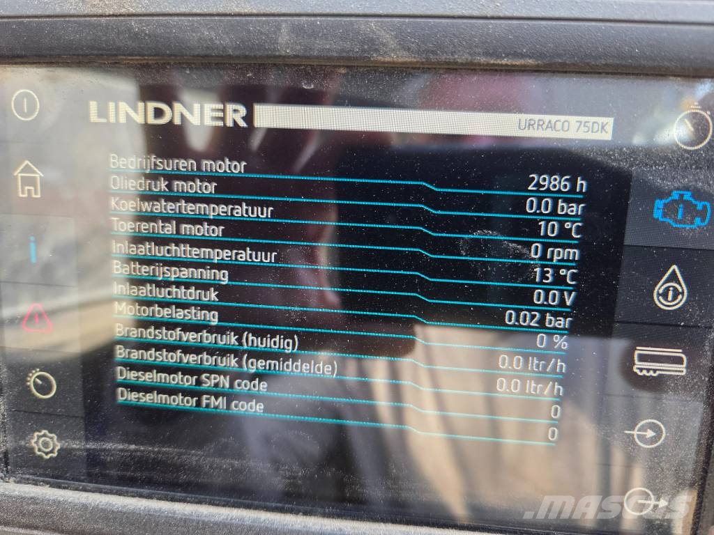 Lindner U 75 D/DK Shredders