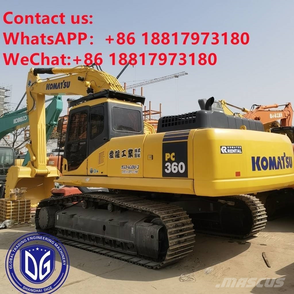 Komatsu PC 360-7 حفارات زحافة