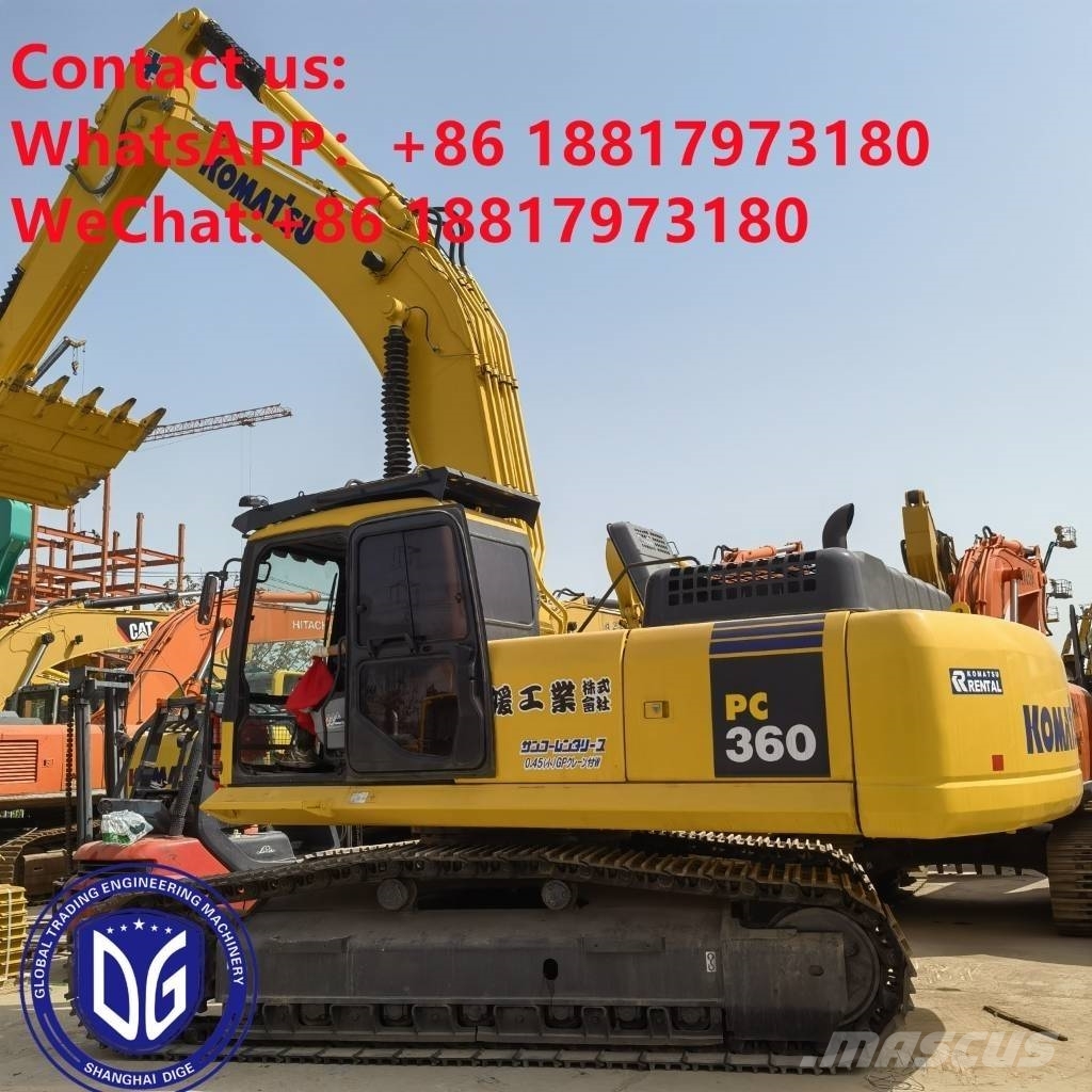 Komatsu PC 360-7 حفارات زحافة